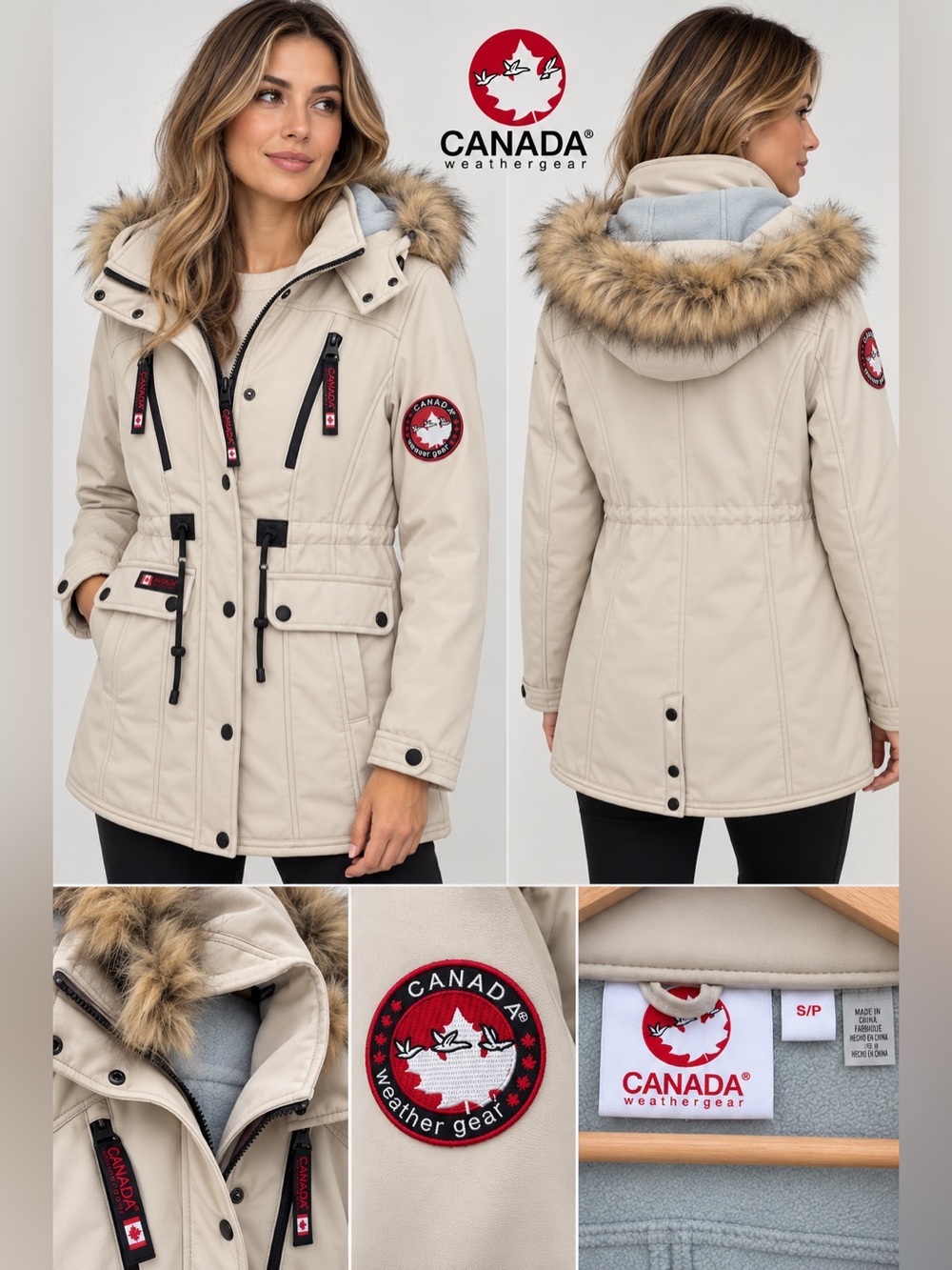 Canada Goose Weather Gear Women’s Winter Parka – Size S NWT $210